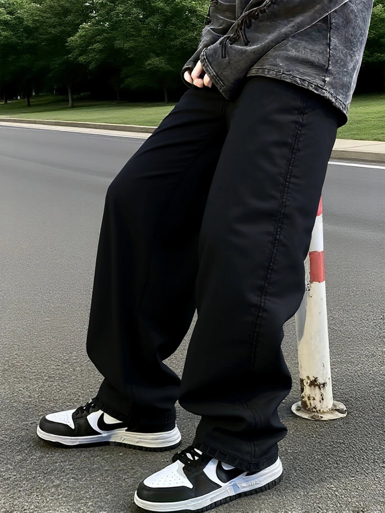 Black Wide Leg Jeans